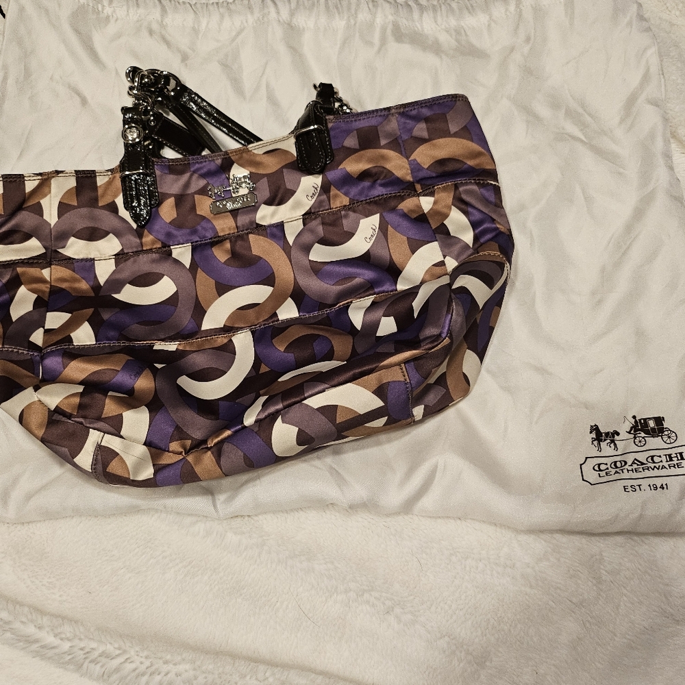 Coach Multi-colored Medium Satchel